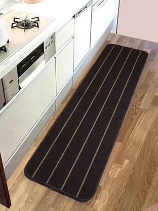 Saral Home Brown Polyester Runner