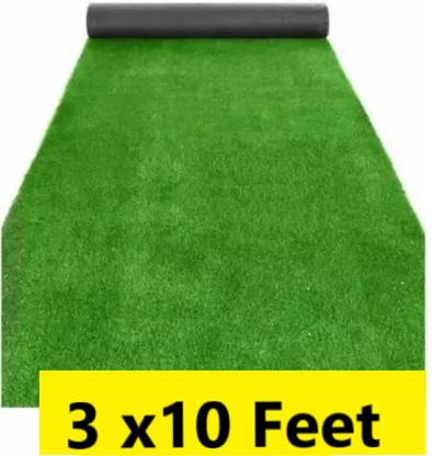 CHETANYA LOOMTEX Green Polypropylene Carpet