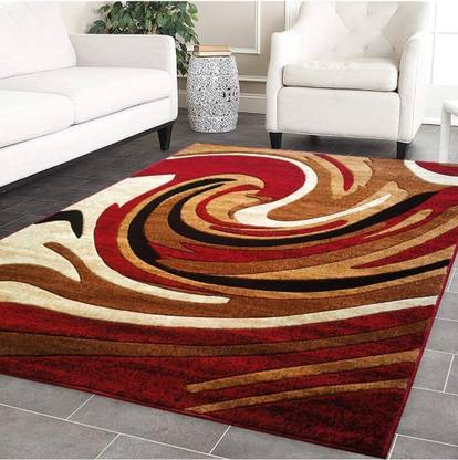 R CARPETS Red Silk Carpet