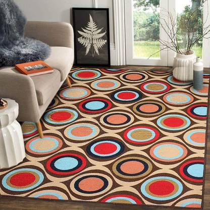 STATUS Multicolor Polyester Carpet