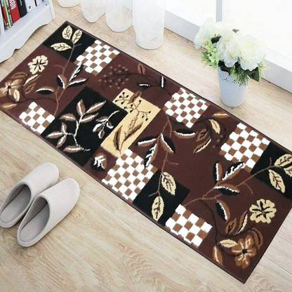 SM Handloom CARPET Brown Silk Runner