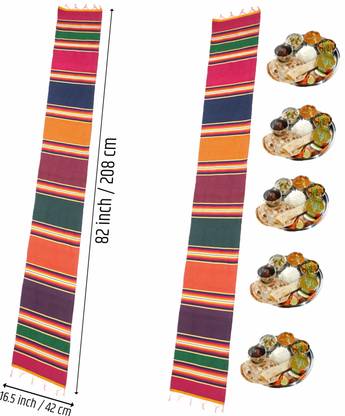 GUNDLA TEXTILE Multicolor Cotton Area Rug