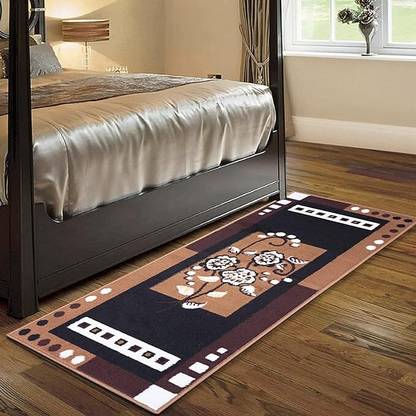 AlishaCarpet Brown Acrylic Runner