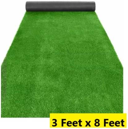 CHETANYA LOOMTEX Green Polypropylene Carpet