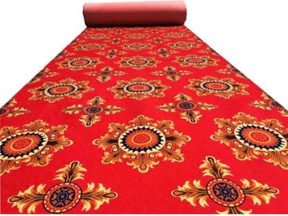 Scarpet Red Synthetic Carpet