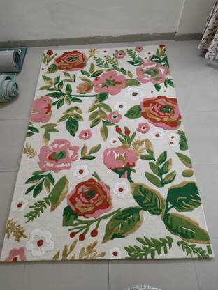 ROHIRA OVERSEAS 5 ft  X 8 ft Wool Carpet