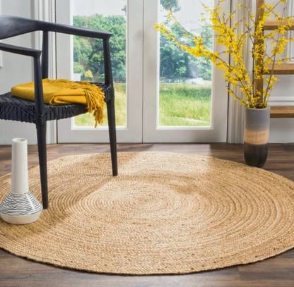 ASGrow Beige Jute Carpet