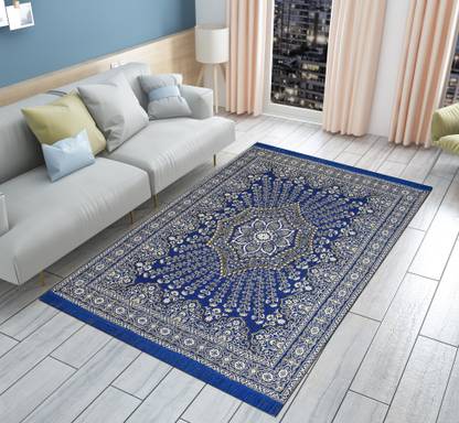 Tijane Blue Cotton Carpet