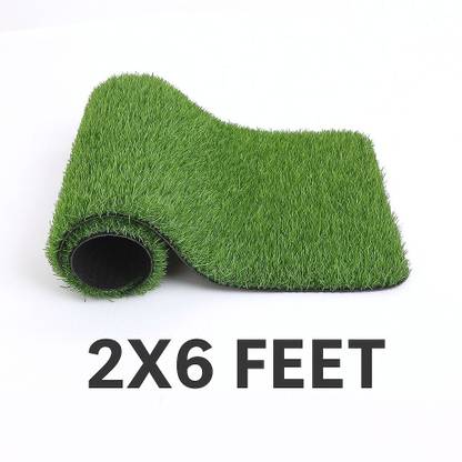 YADAV JI ENTERPRISES Green Synthetic Grass Carpet