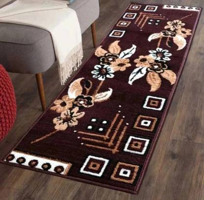 Samjeeda Handloom carpets 2 feet  X 5 feet Polyester, Acrylic Runner