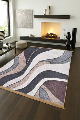 Flipkart SmartBuy Grey Polyester Carpet