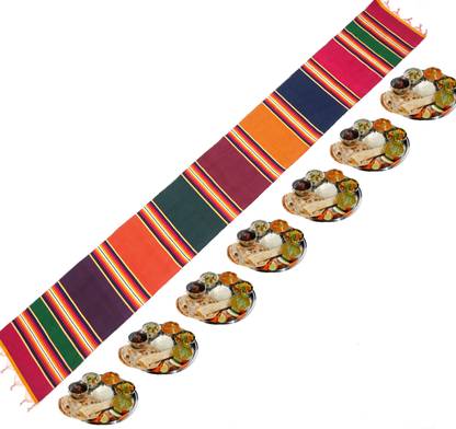 GUNDLA TEXTILE Multicolor Cotton Carpet