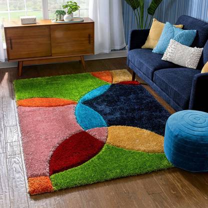 Acarpet Multicolor Polyester Carpet