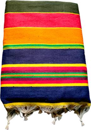 Export Quality Satranji Multicolor Cotton Dhurrie