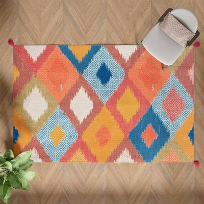 Wakefit 48 cm  X 72 cm Polyester Dhurrie