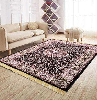 TUFTS AND KNOTS Multicolor Polypropylene Carpet