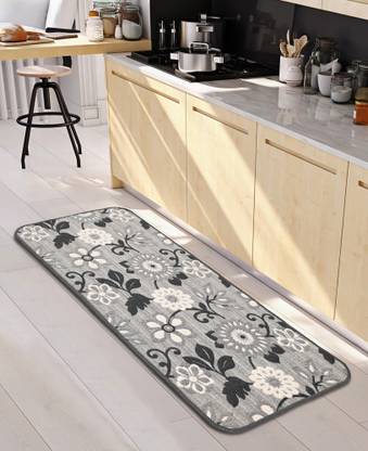 Saral Home Grey Cotton Runner