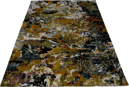 Mangal Exports 7 ft  X 9 ft Wool Carpet