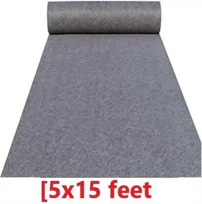 AfCarpets Grey Synthetic Carpet