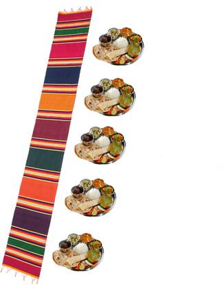 GUNDLA TEXTILE Multicolor Cotton Carpet