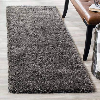 Shag Weaving 2 ft X 3 ft Polyester Carpet