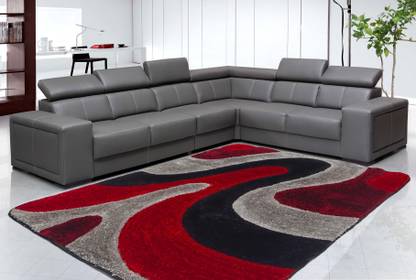 omaco industries Multicolor Polyester Carpet