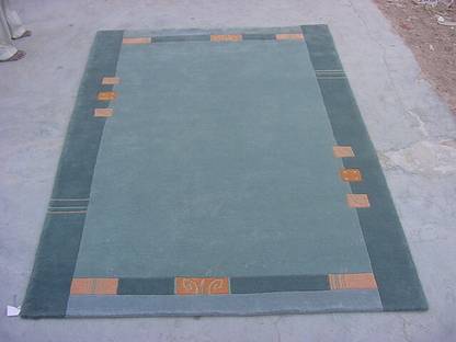 TARAIND Green Jute Carpet