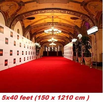 AfCarpets Red Acrylic Carpet