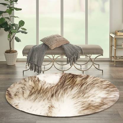 Carpetmart Grey, White Polyester Carpet