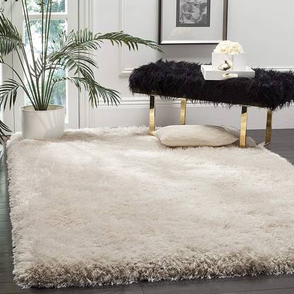 Shag Weaving Multicolor Polyester Carpet
