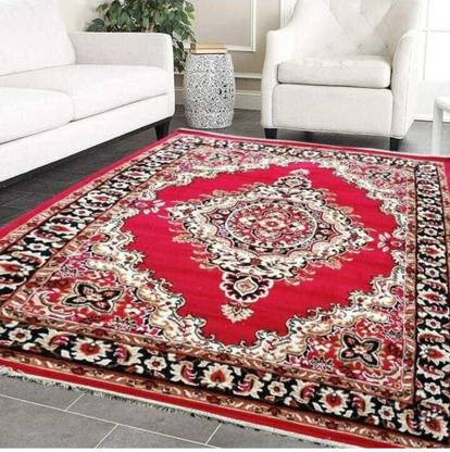 BhCarpet 5 ft X 7 ft Acrylic Carpet