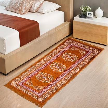 KUBER INDUSTRIES Multicolor Velvet Runner