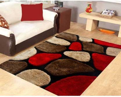 shopgallery Multicolor Polyester Carpet