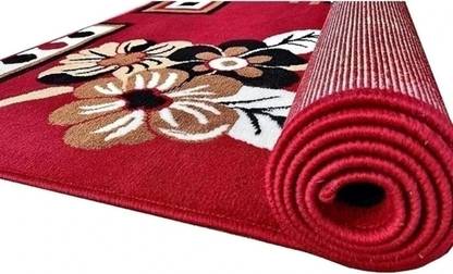 BhCarpet Red Acrylic Carpet