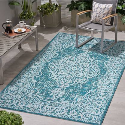 Timberly Blue Polypropylene Carpet