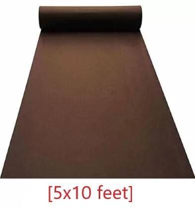 AfCarpets Brown Synthetic Carpet