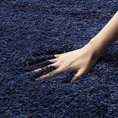 MALTAHOMEFURNISHING Blue Polyester Carpet