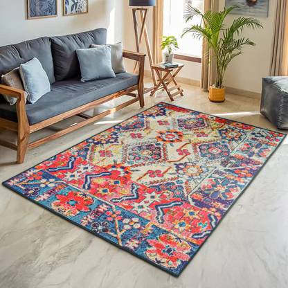 STATUS Multicolor Polyester Carpet