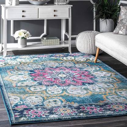 STATUS Multicolor Polyester Carpet