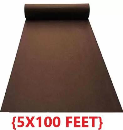 AfCarpets Brown Synthetic Carpet