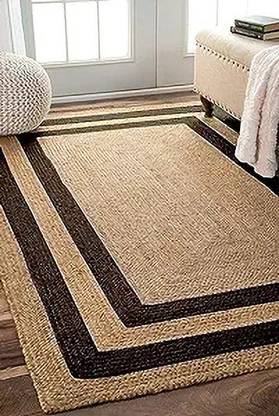 Rugglobal 10 ft  X 6 ft Jute Carpet