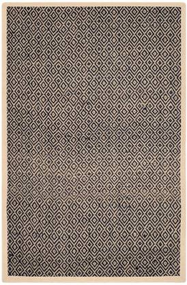 Saral Home 90 cm  X 150 cm Jute, Cotton Carpet