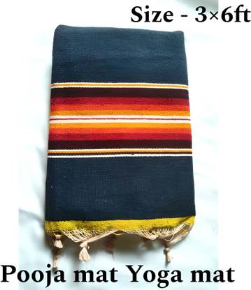 SAI TEXTILES 90 cm  X 180 cm Cotton Carpet