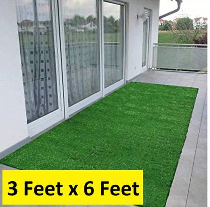 COMFY HOME Artificial Grass, PP (Polypropylene) Floor Mat