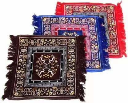GoodRisk Multicolor Velvet Carpet