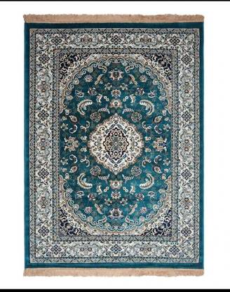 R CARPETS 5 ft X 7 ft Silk Carpet