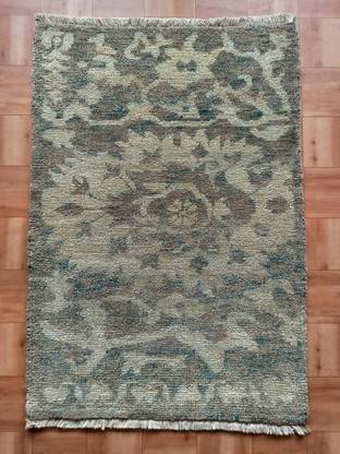 KARISHMA EXPORTS 2 ft  X 3 ft Wool Area Rug