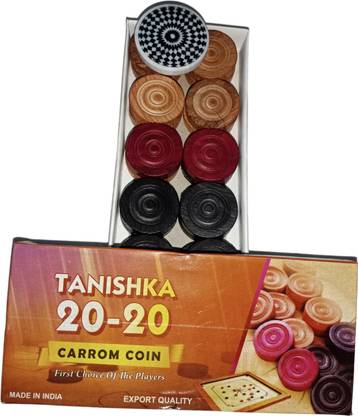 DULTER CC20W Carrom Pawns