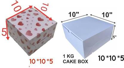 dhanwanti enterprise Cake Box Cardboard Cake, brownie, cookies Packaging Box