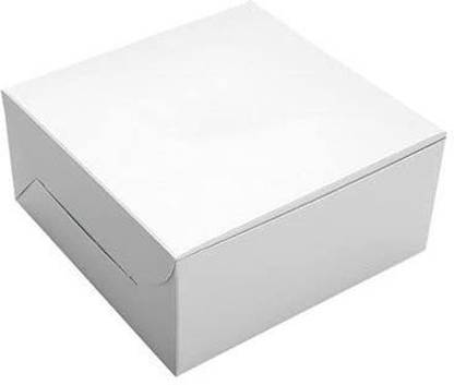 BELCORR Cake Box Paper White Cake Box for 1 kg; Size - 10x10x4 inches Packaging Box